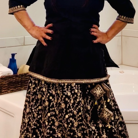 Brand new Lehenga with Tags with pure silk top. - Picture 2 of 10